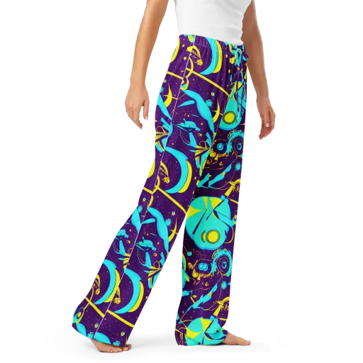 Azure Odyssey on a Women's Pajama Pants