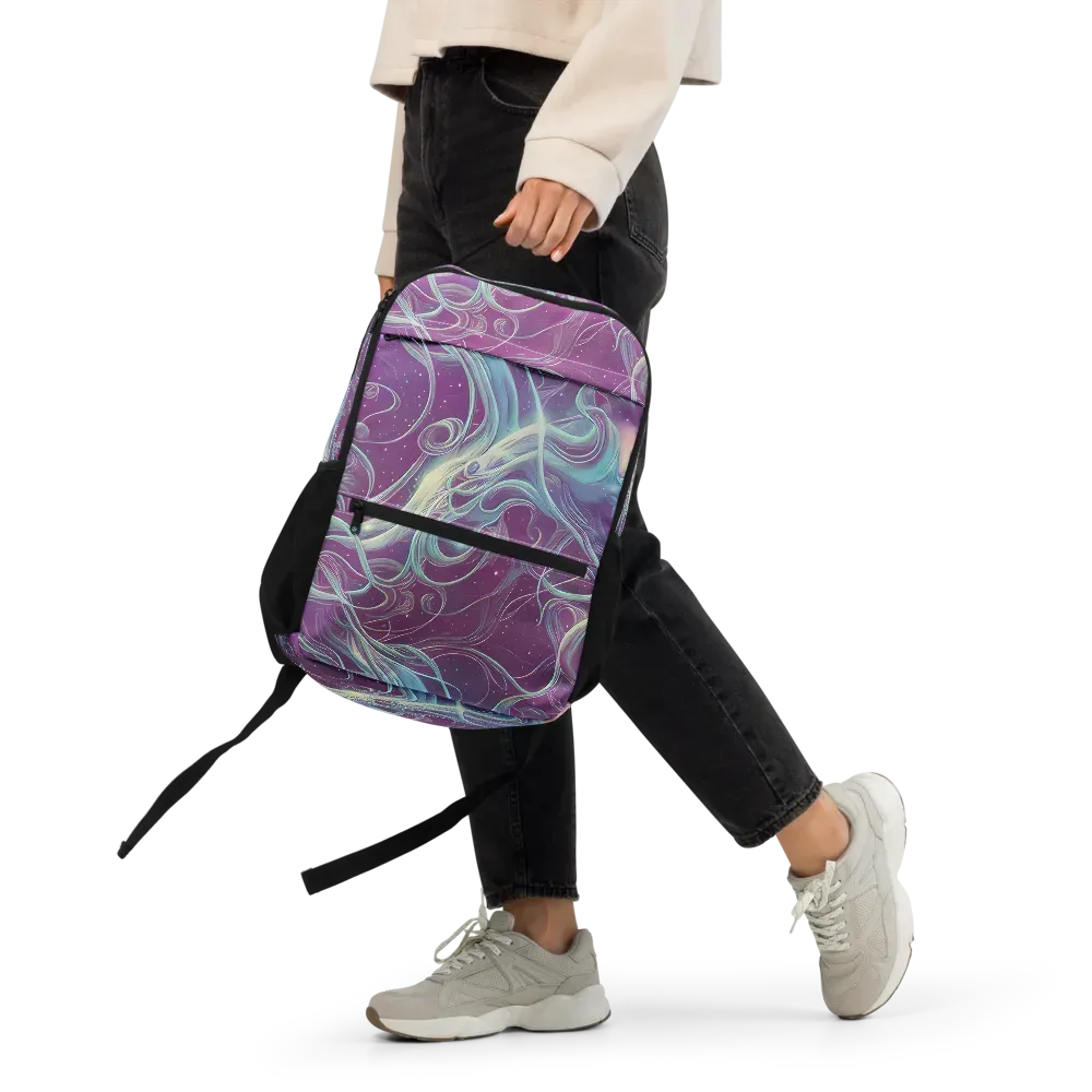 Morgan's Whirl on Utility Backpack — Front