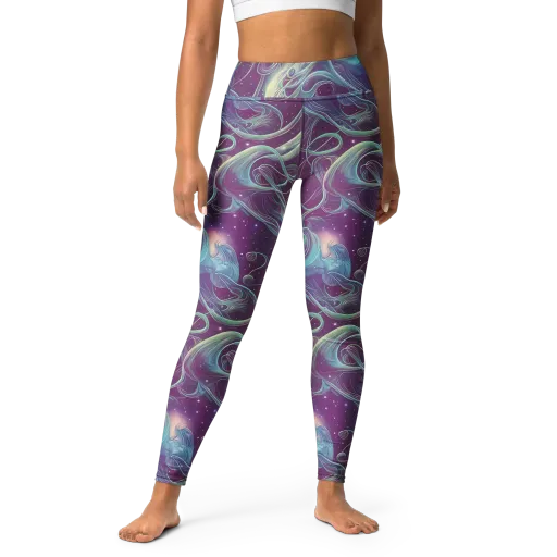 Morgan's Whirl on a Yoga Leggings