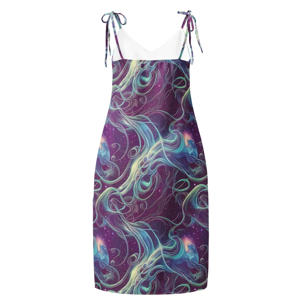 Morgan's Whirl on Slip Dress — Back
