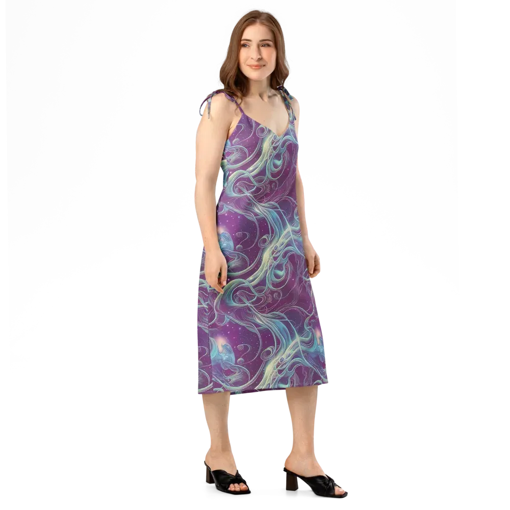 Morgan's Whirl on Slip Dress — Right Front
