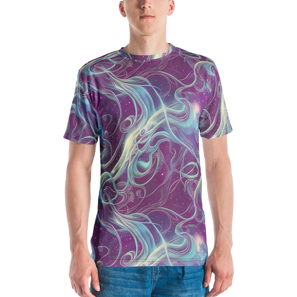 Morgan's Whirl on Men's Crew Neck T-Shirt — Front