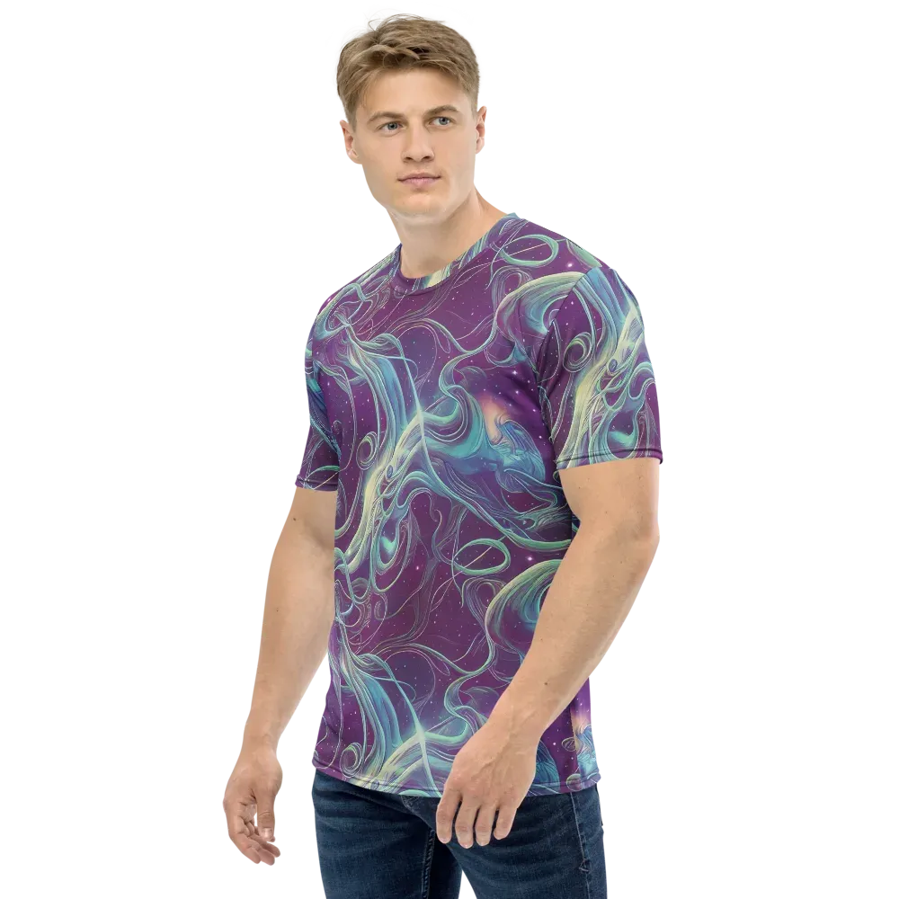 Morgan's Whirl on Men's Crew Neck T-Shirt — Left