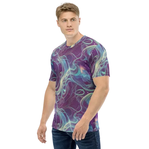 Morgan's Whirl on a Men's Crew Neck T-Shirt