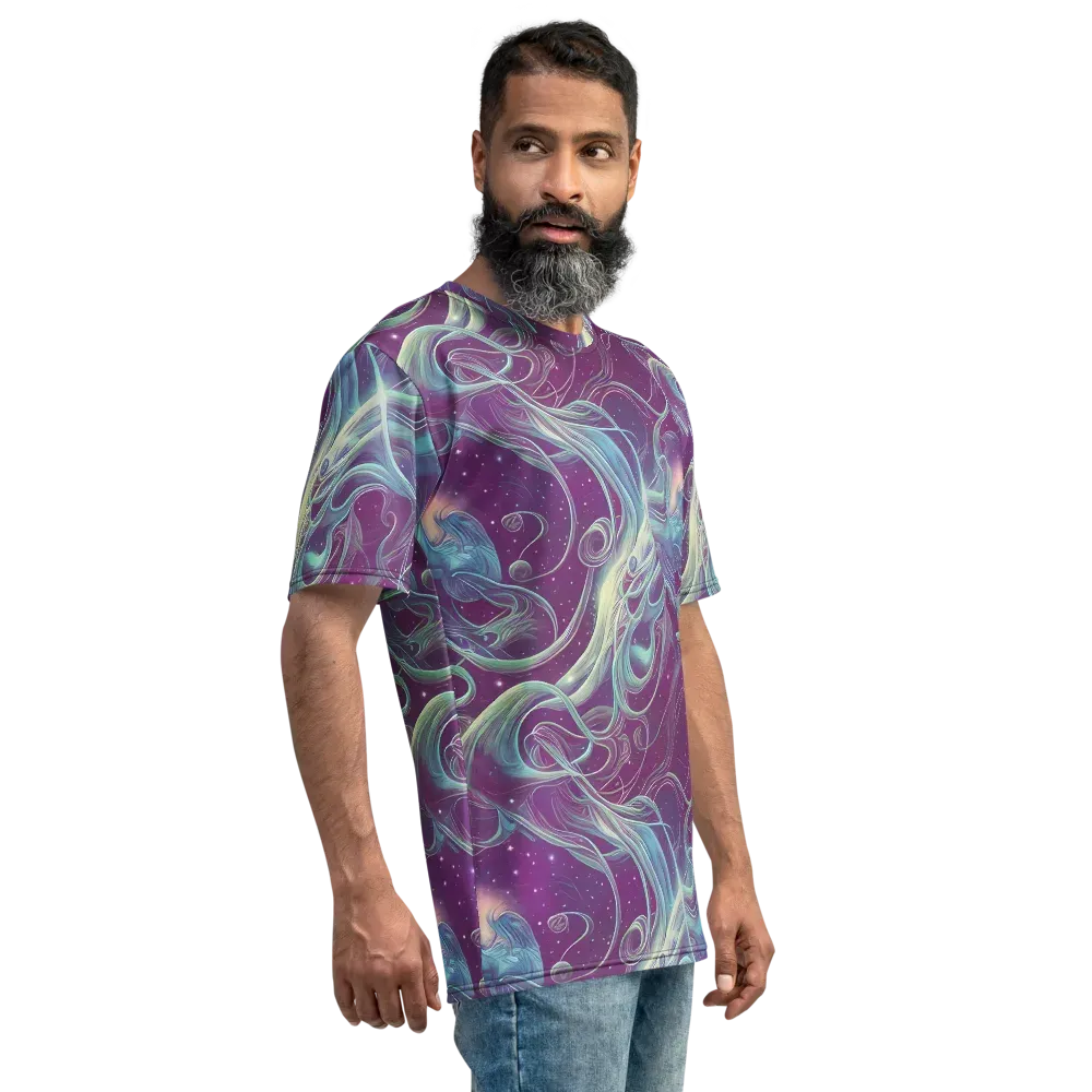 Morgan's Whirl on Men's Crew Neck T-Shirt — Right
