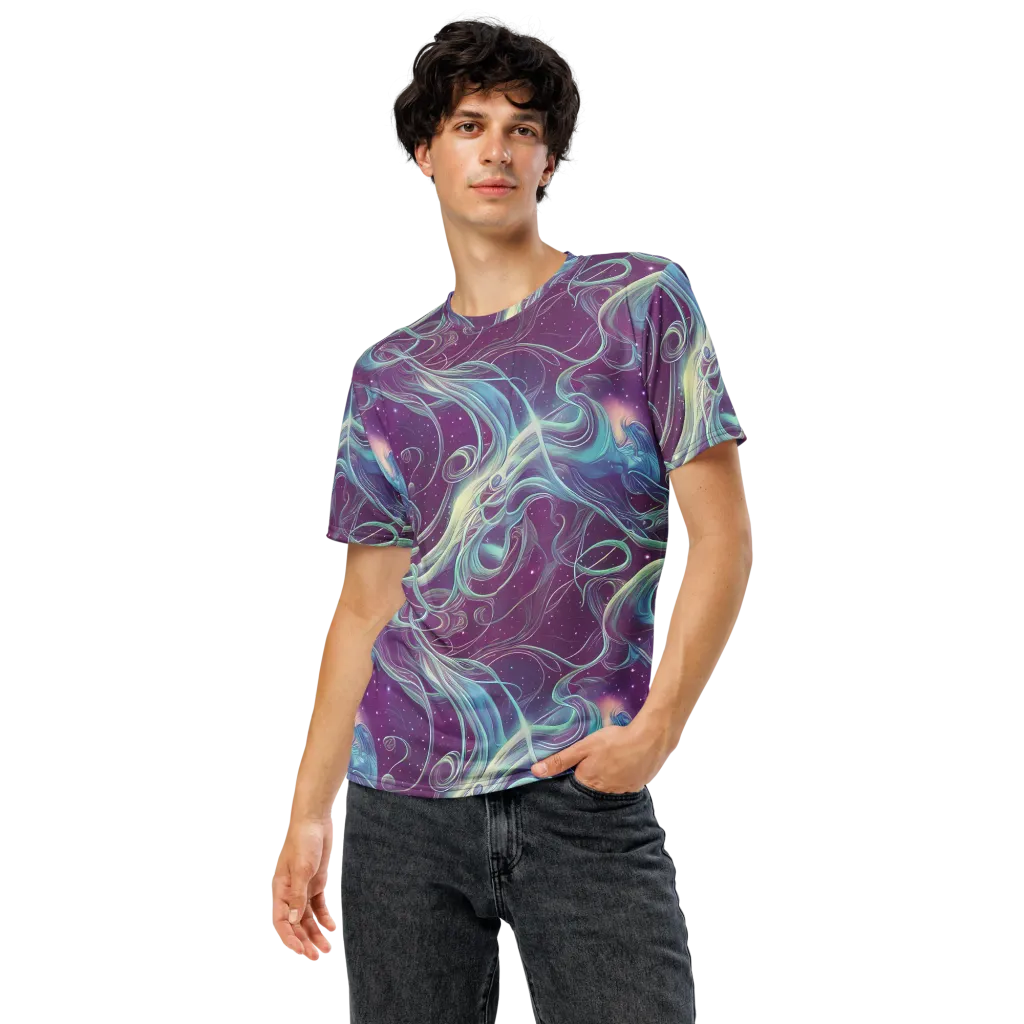 Morgan's Whirl on Men's Crew Neck T-Shirt — Front