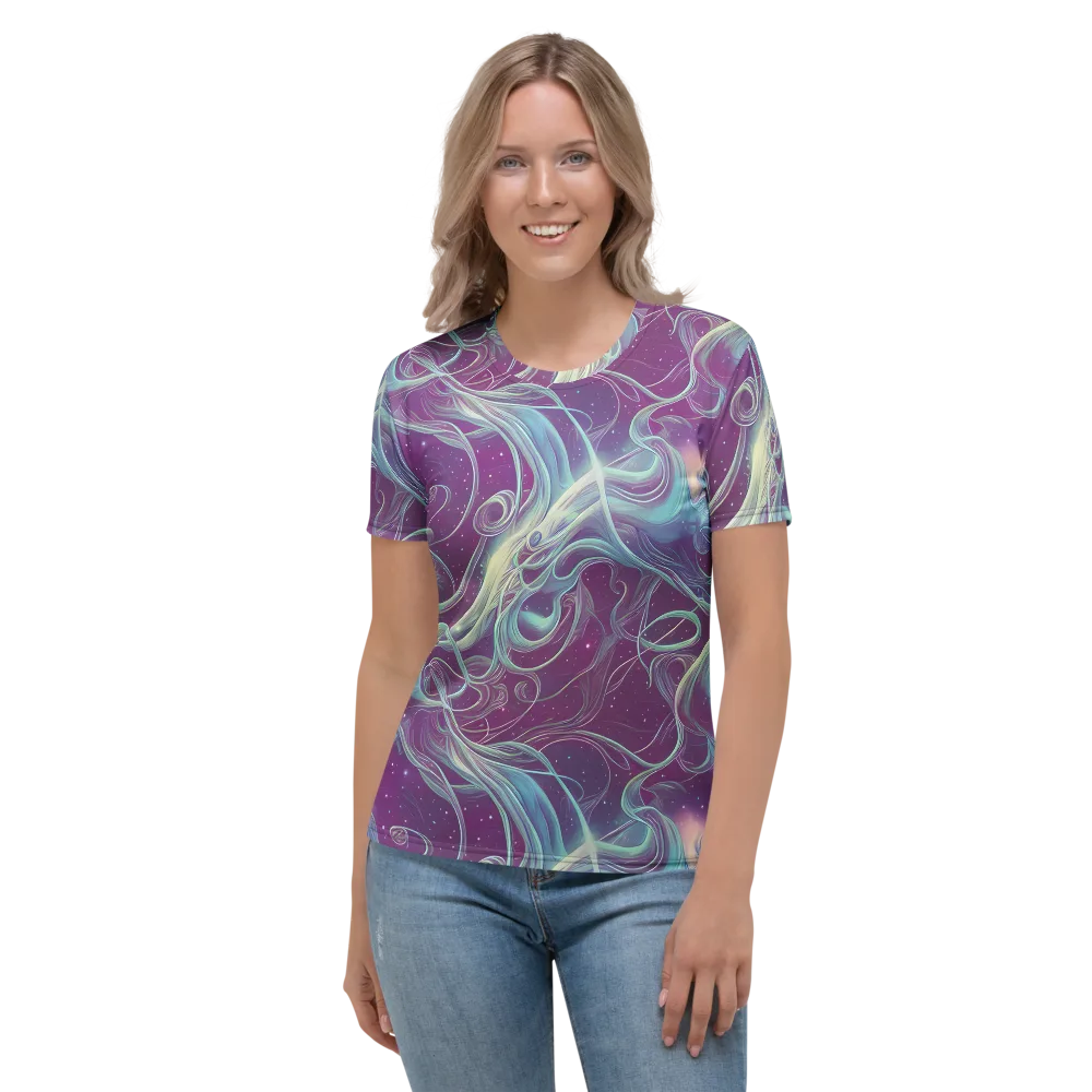 Morgan's Whirl on Women's Crew Neck T-Shirt — Front
