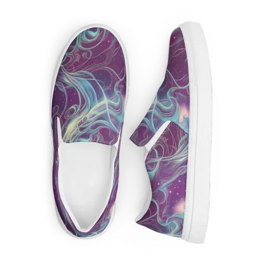 Morgan's Whirl on a Men's Slip-On Canvas Shoes
