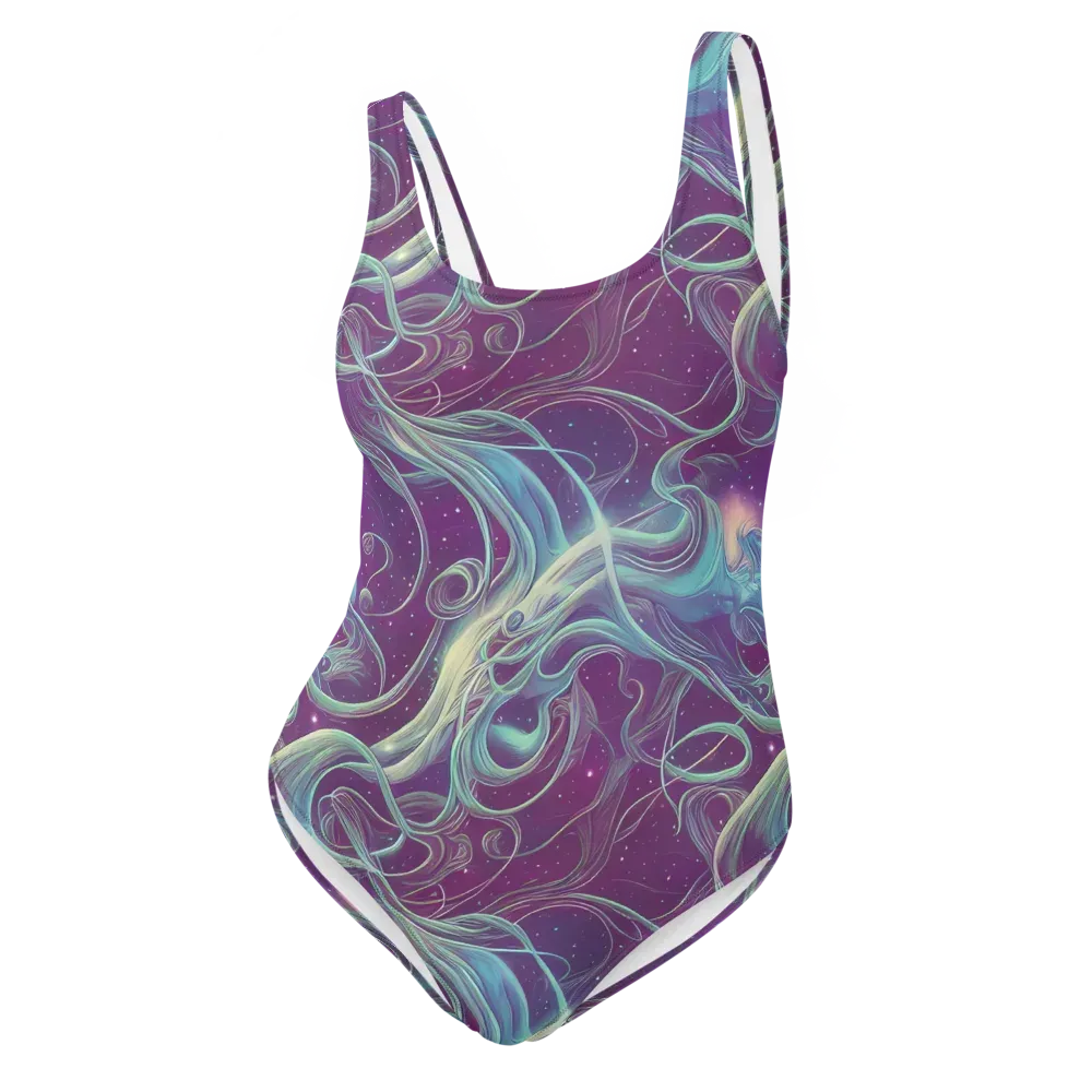 Morgan's Whirl on One-Piece Swimsuit — Front