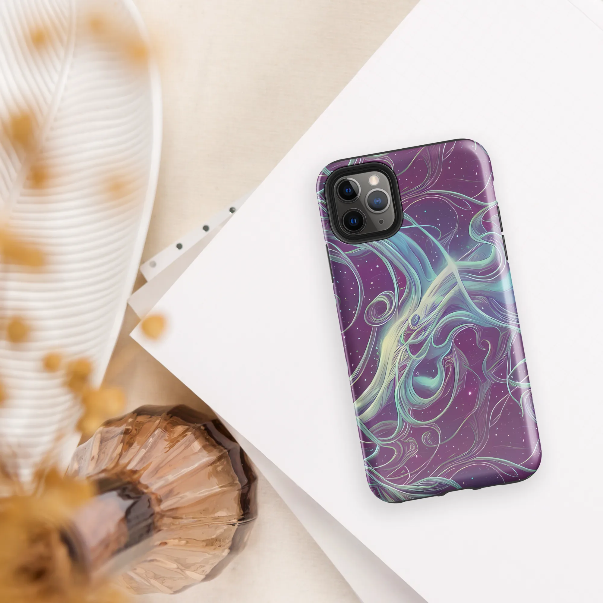 Morgan's Whirl on Tough Case for iPhone® — Front