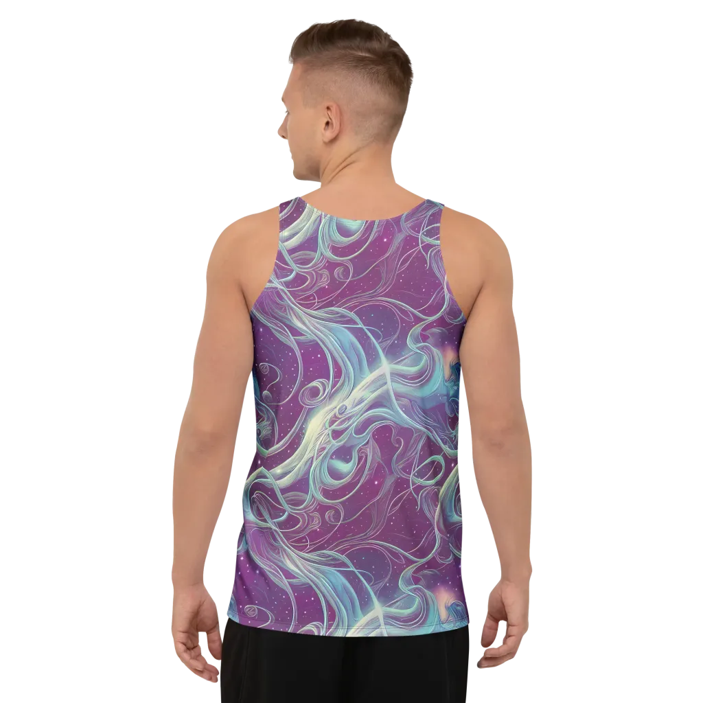 Morgan's Whirl on Men's Tank Top — Back