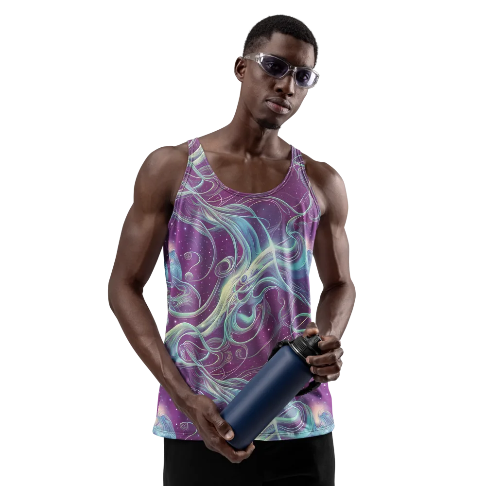 Morgan's Whirl on Men's Tank Top — Front
