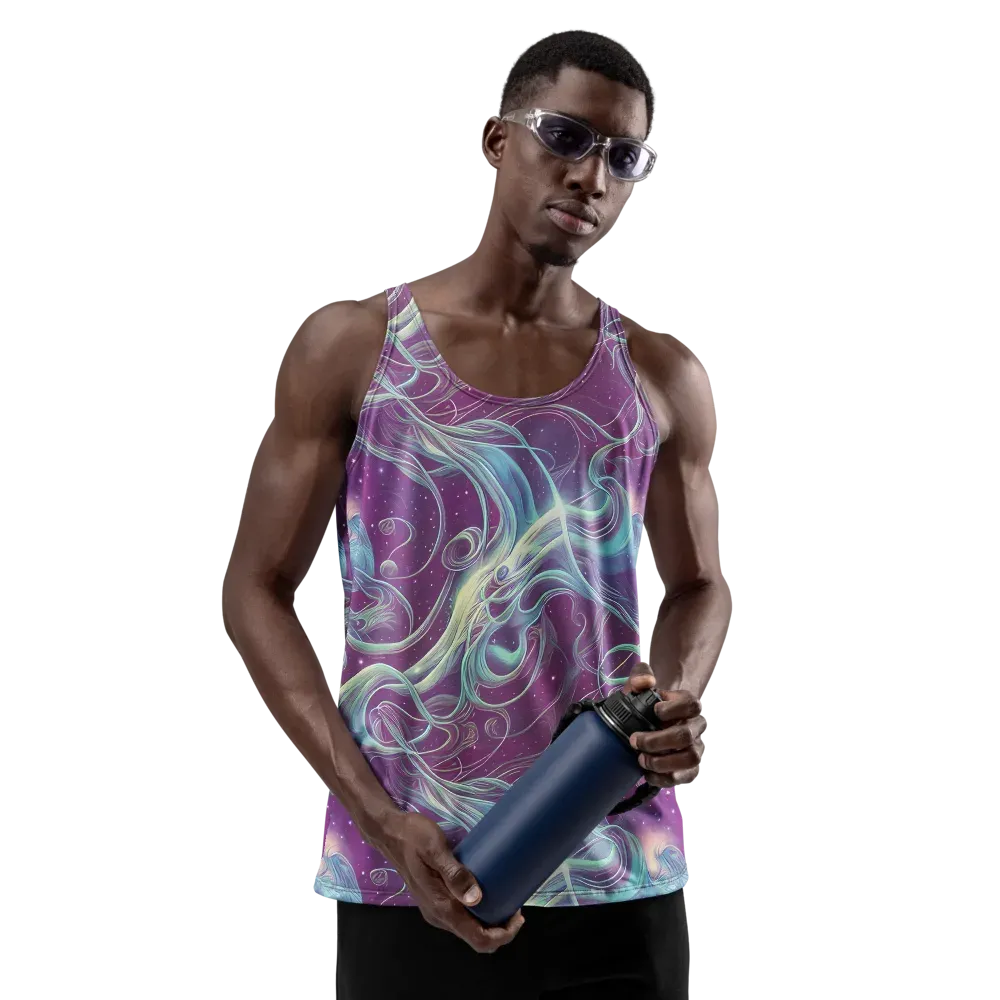 Morgan's Whirl on Men's Tank Top — Front