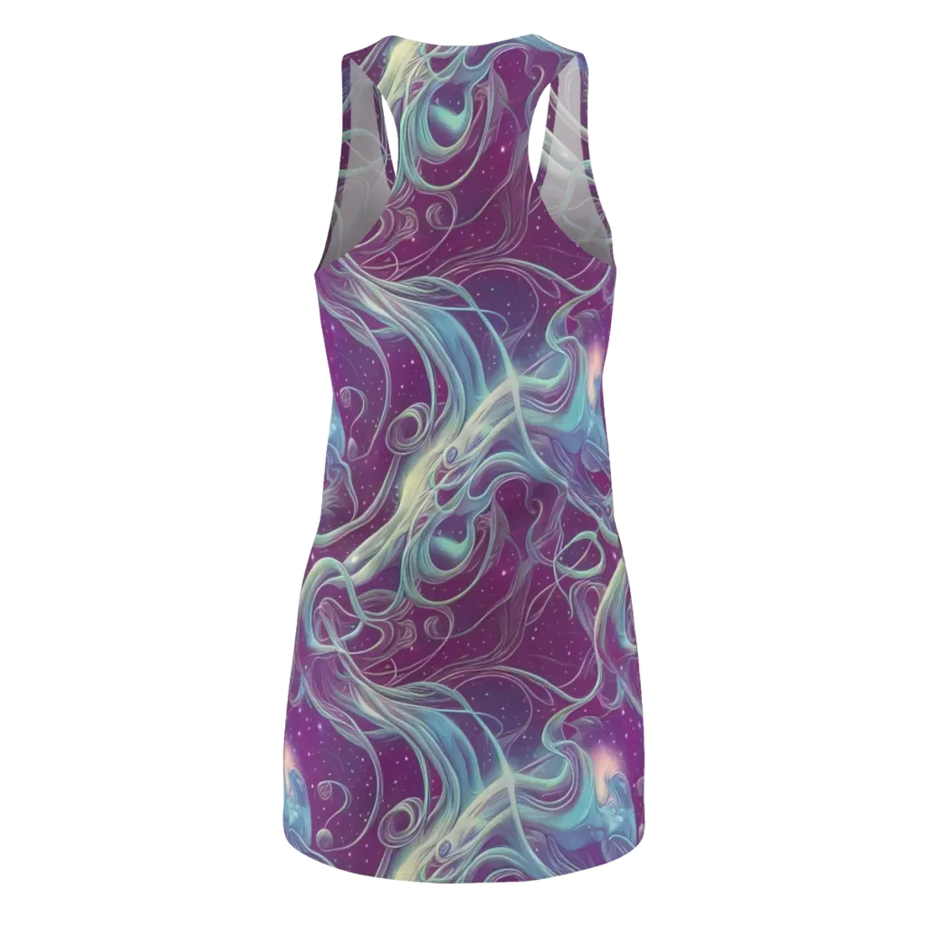 Morgan's Whirl on Racerback Dress — Back