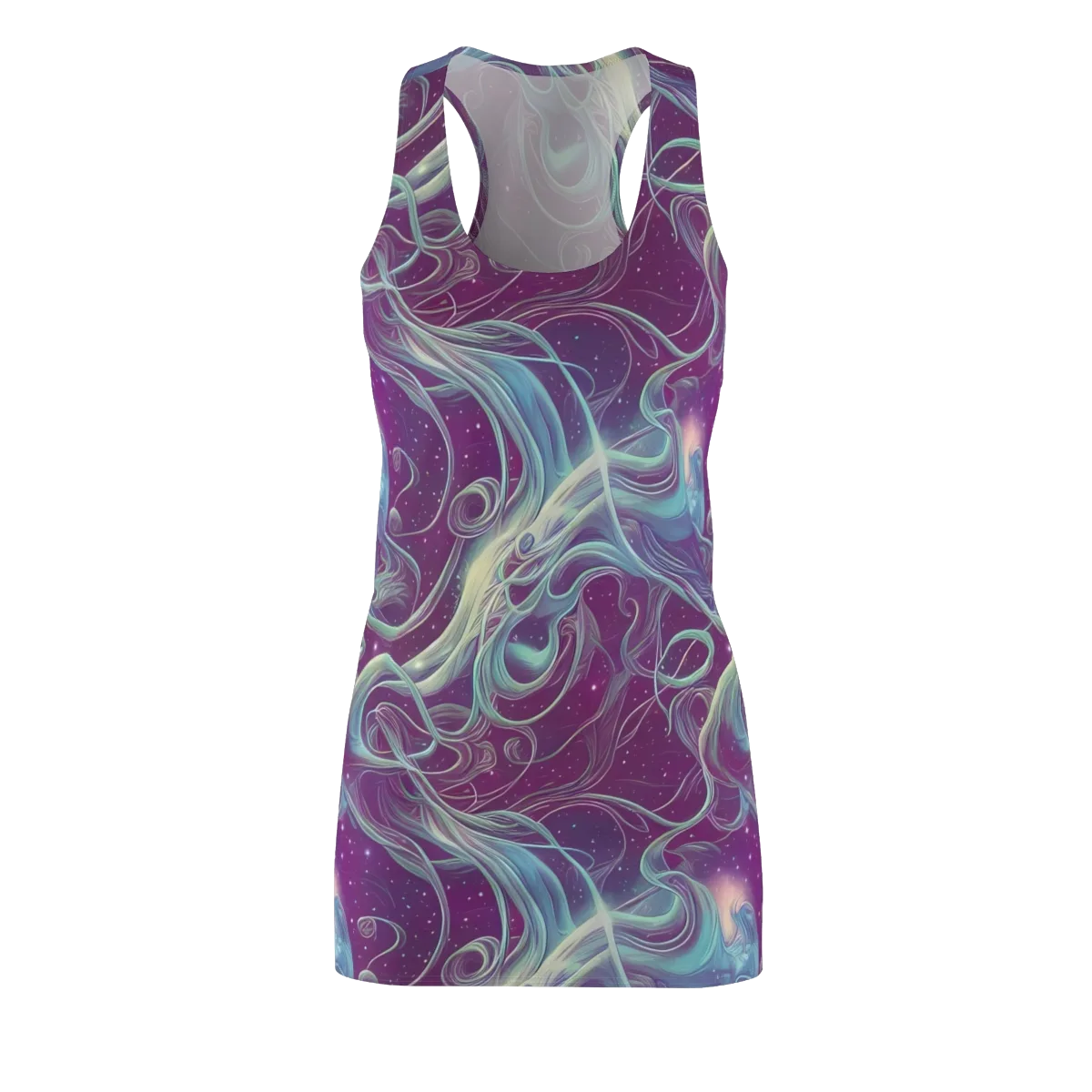 Morgan's Whirl on Racerback Dress — Front