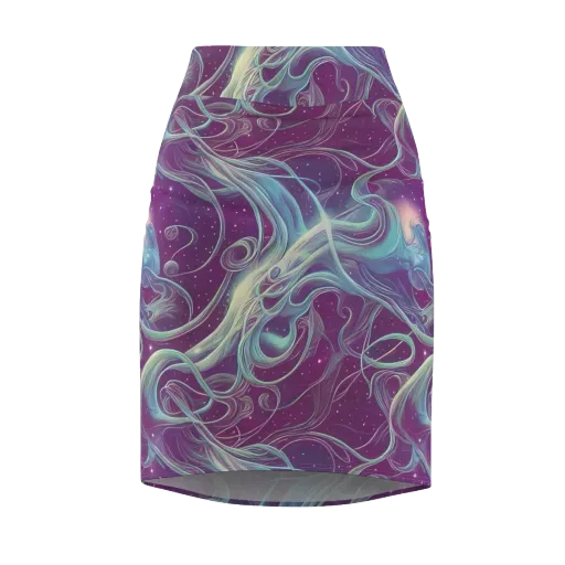 Morgan's Whirl on a Pencil Skirt