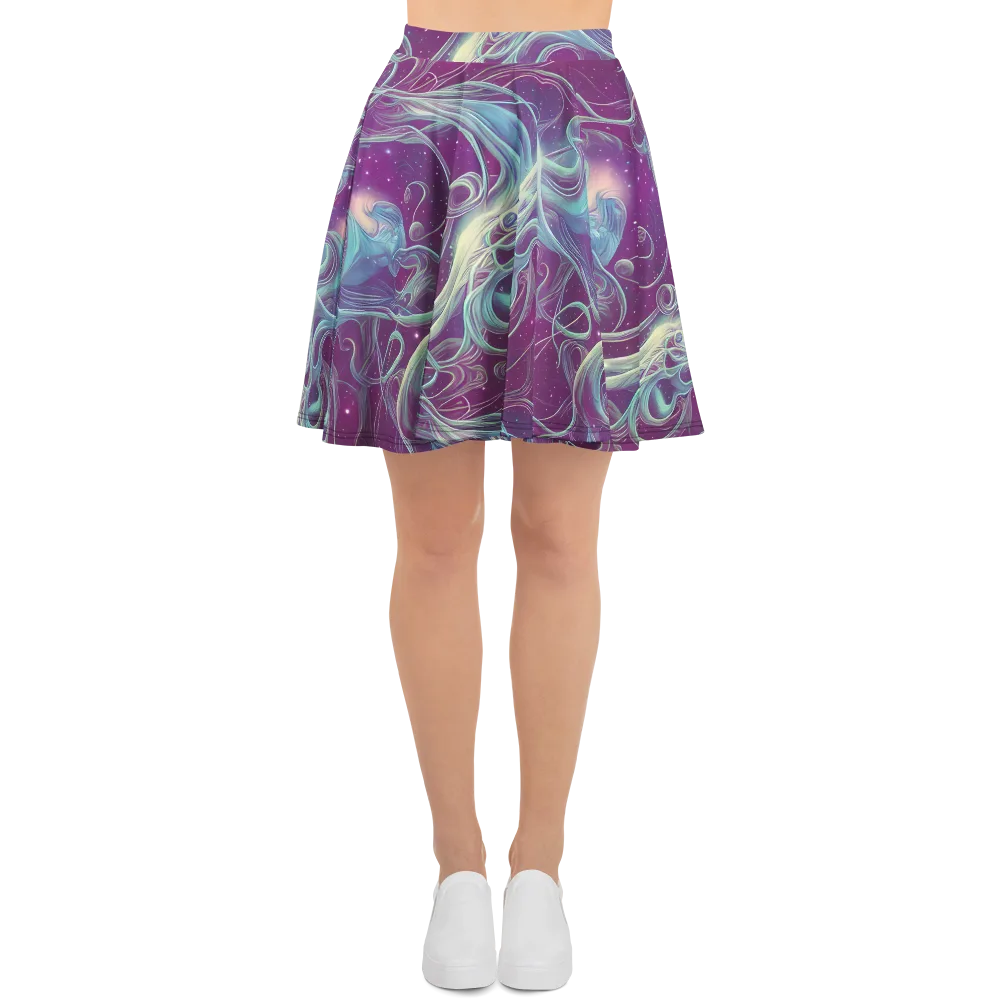 Morgan's Whirl on Skater Skirt — Front