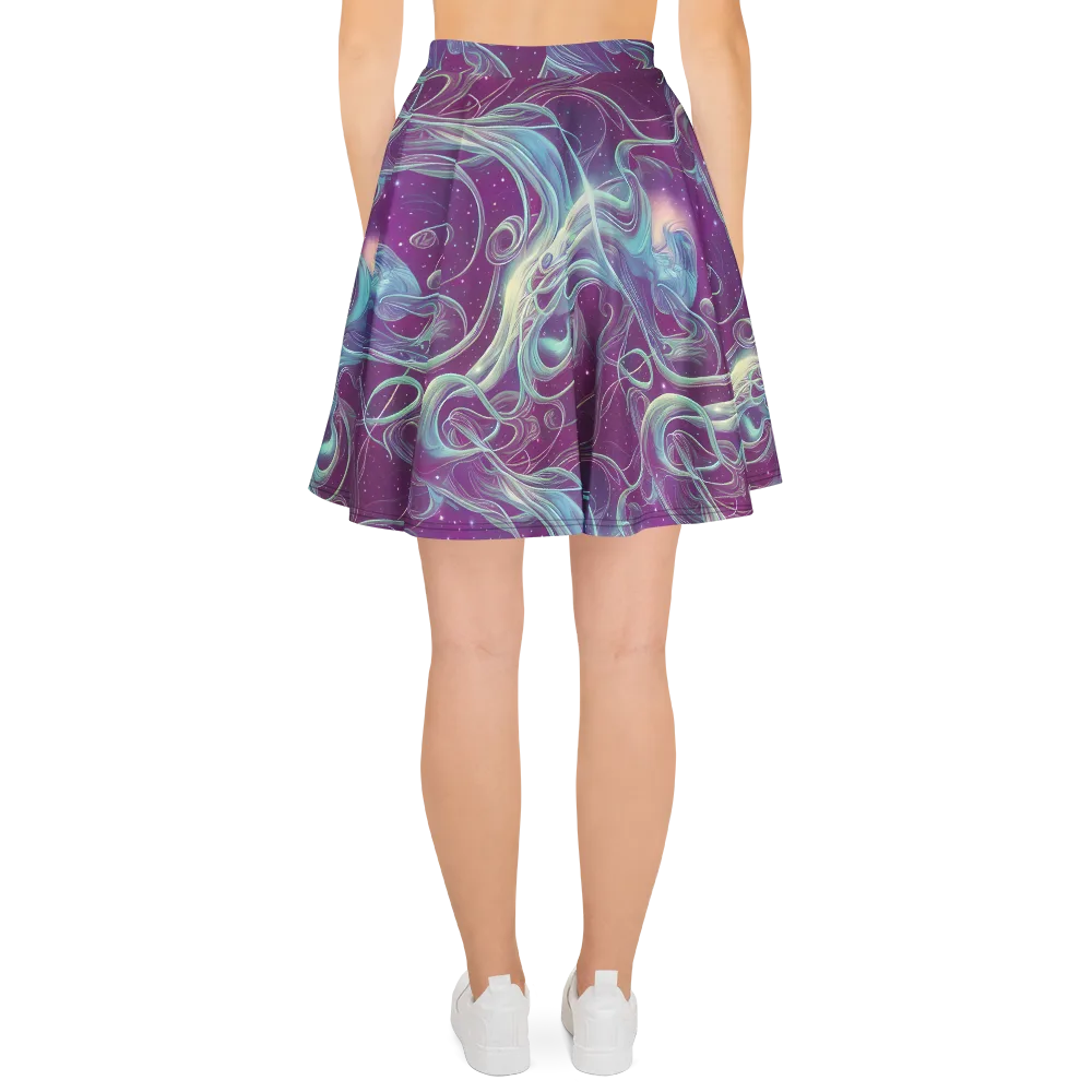 Morgan's Whirl on Skater Skirt — Back