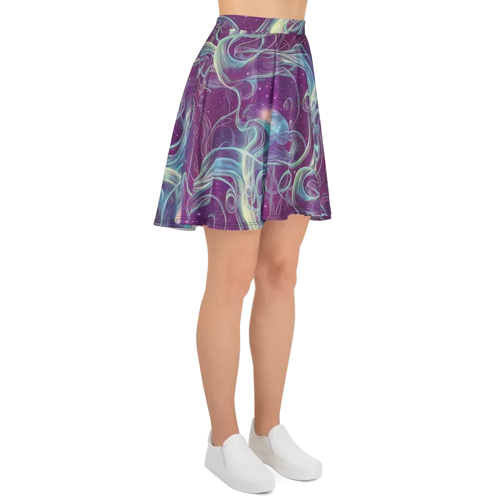 Morgan's Whirl on Skater Skirt — Right