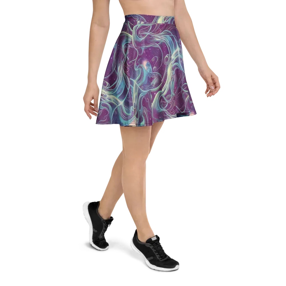 Morgan's Whirl on Skater Skirt — Right