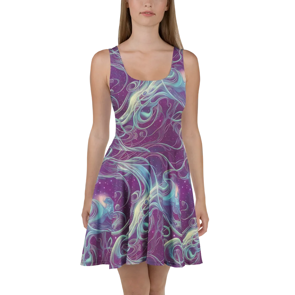 Morgan's Whirl on Skater Dress — Front