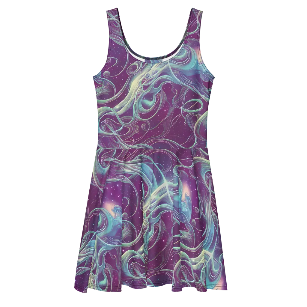 Morgan's Whirl on Skater Dress — Front