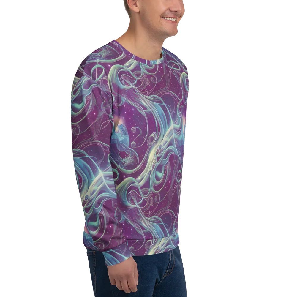 Morgan's Whirl on Sweatshirt — Right Front