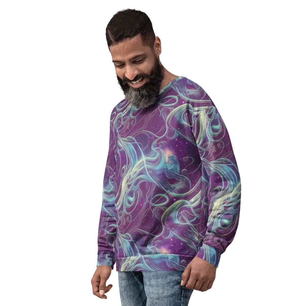 Morgan's Whirl on Sweatshirt — Left Front