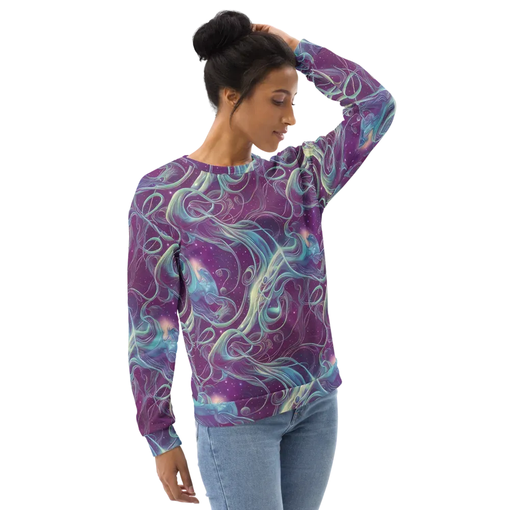 Morgan's Whirl on Sweatshirt — Right Front