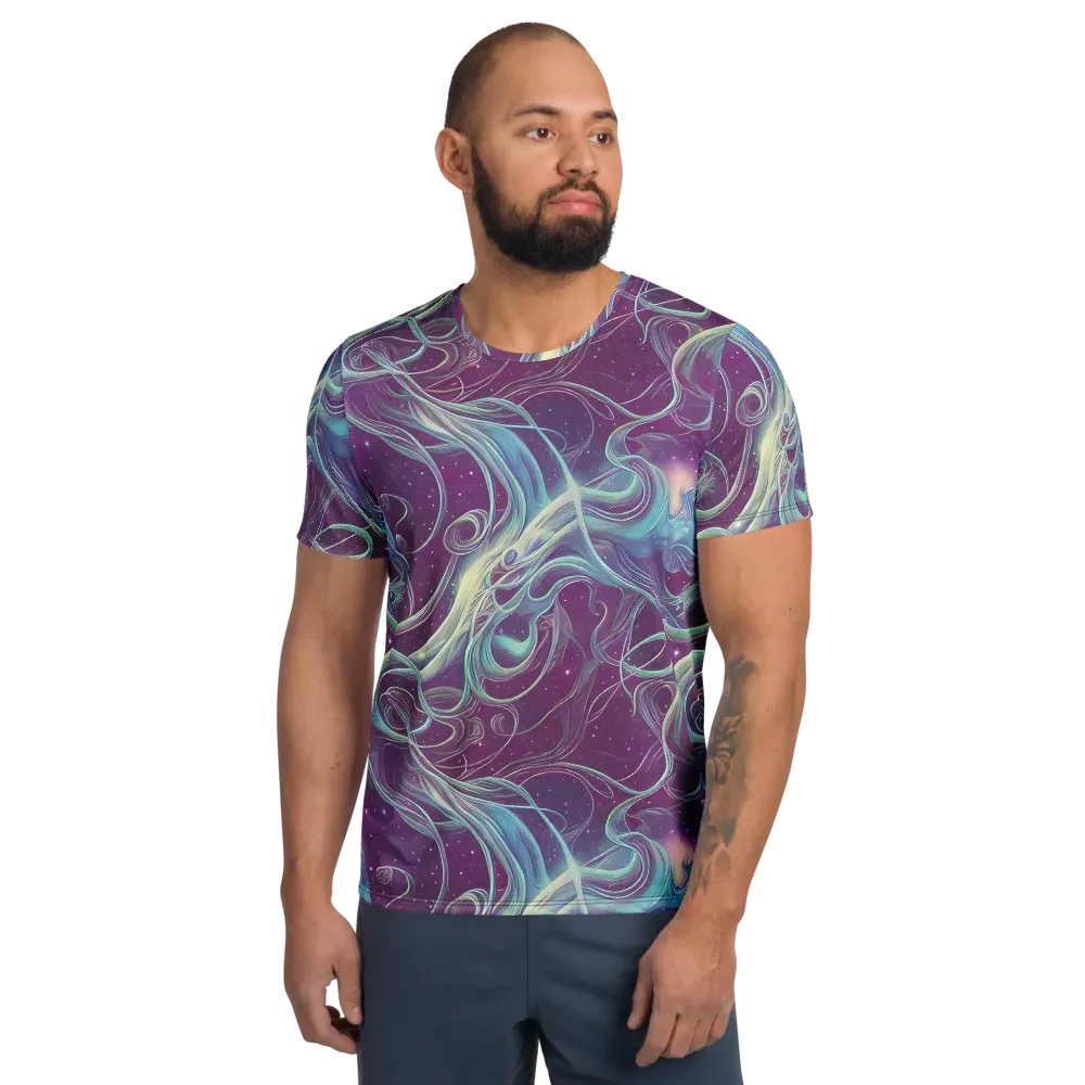 Morgan's Whirl on Men's Athletic T-Shirt — Front