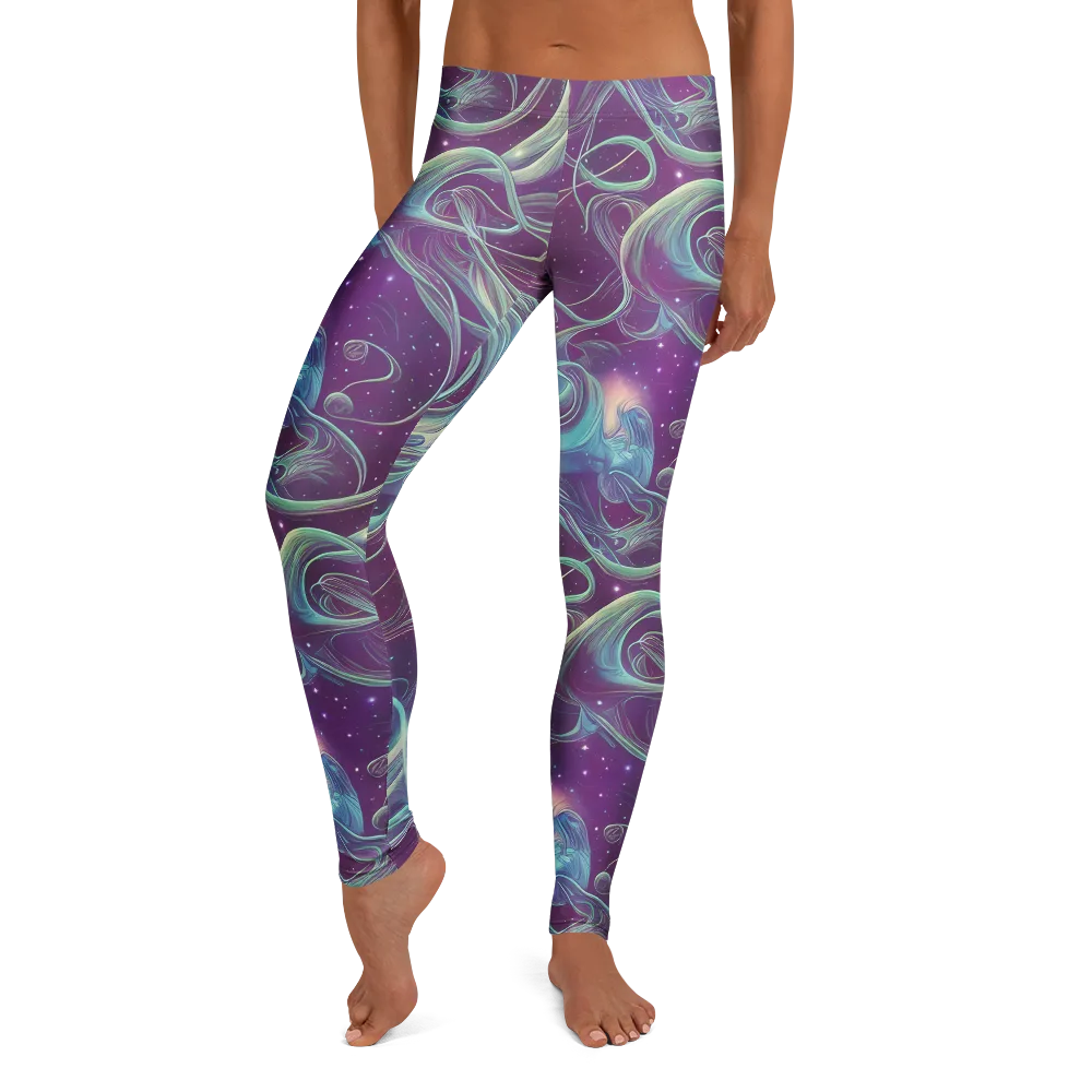 Morgan's Whirl on Leggings — Front