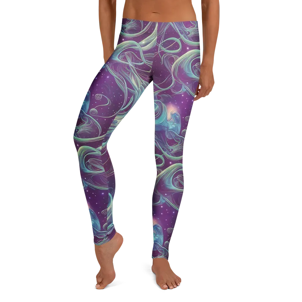 Morgan's Whirl on Leggings — Front
