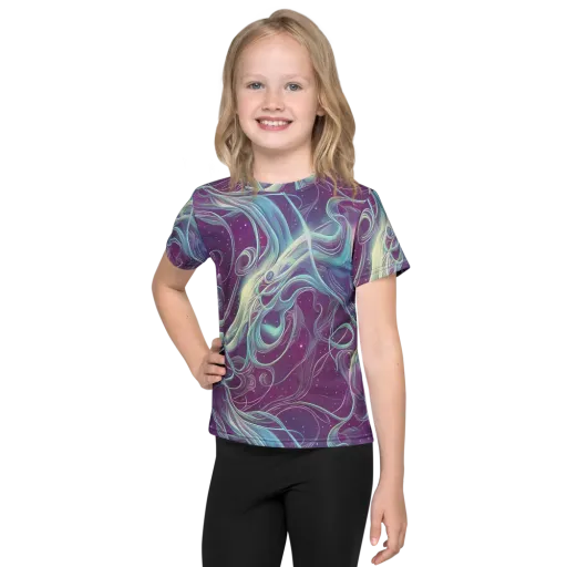 Morgan's Whirl on a Kids Crew Neck T-Shirt