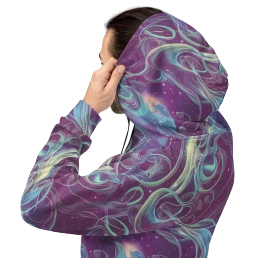 Morgan's Whirl on a Hoodie