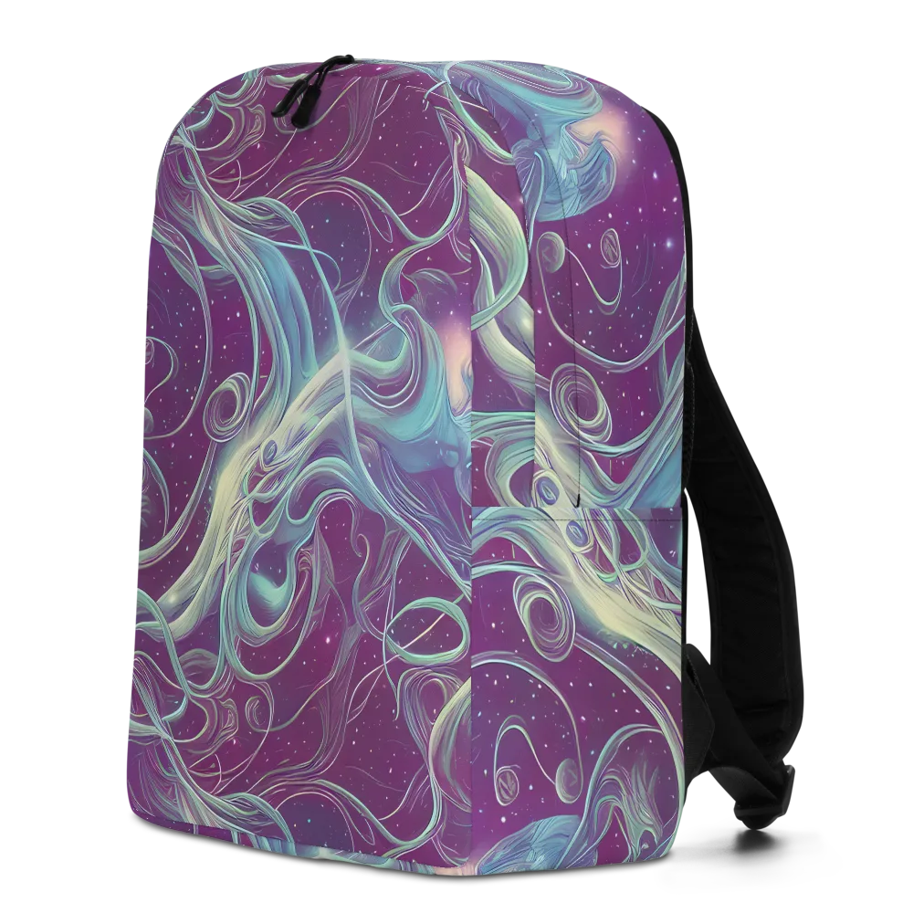 Morgan's Whirl on Minimalist Backpack — Left