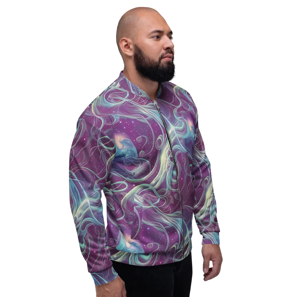 Morgan's Whirl on Bomber Jacket — Right