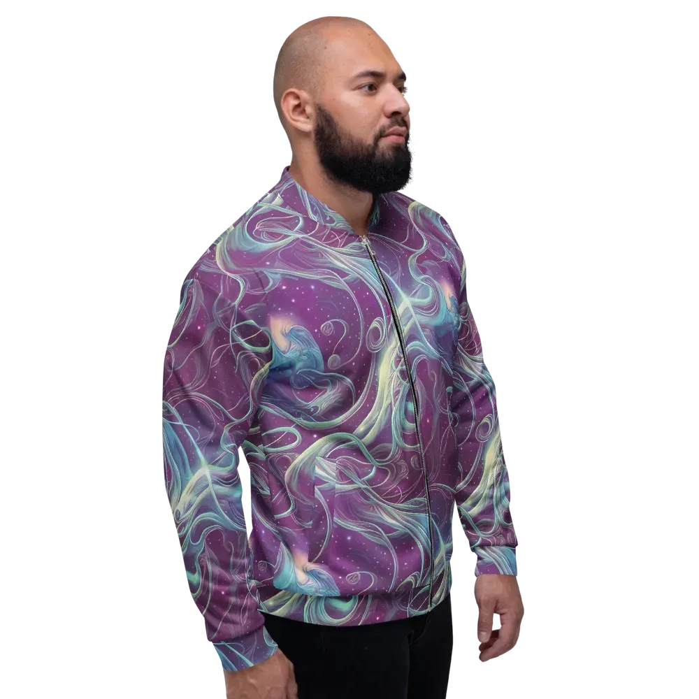 Morgan's Whirl on Bomber Jacket — Right