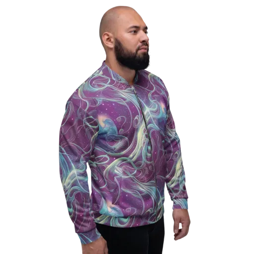 Morgan's Whirl on a Bomber Jacket