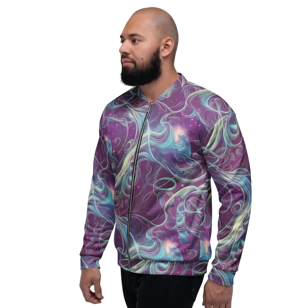 Morgan's Whirl on Bomber Jacket — Left