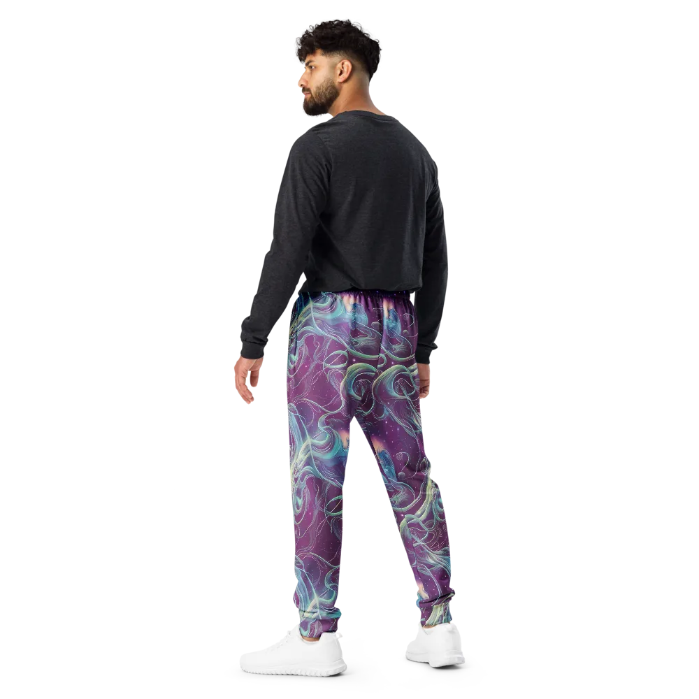 Morgan's Whirl on Men's Joggers — Back