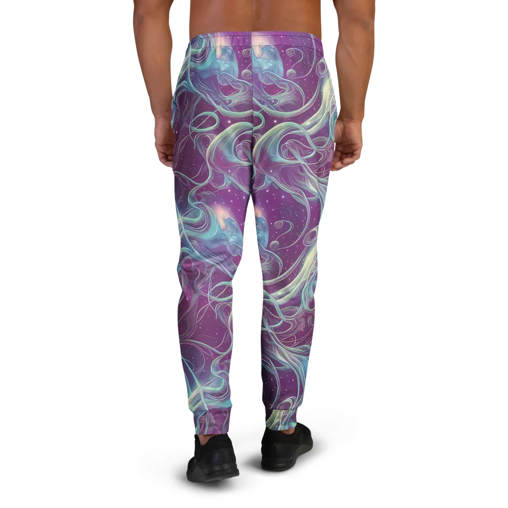 Morgan's Whirl on Men's Joggers — Back