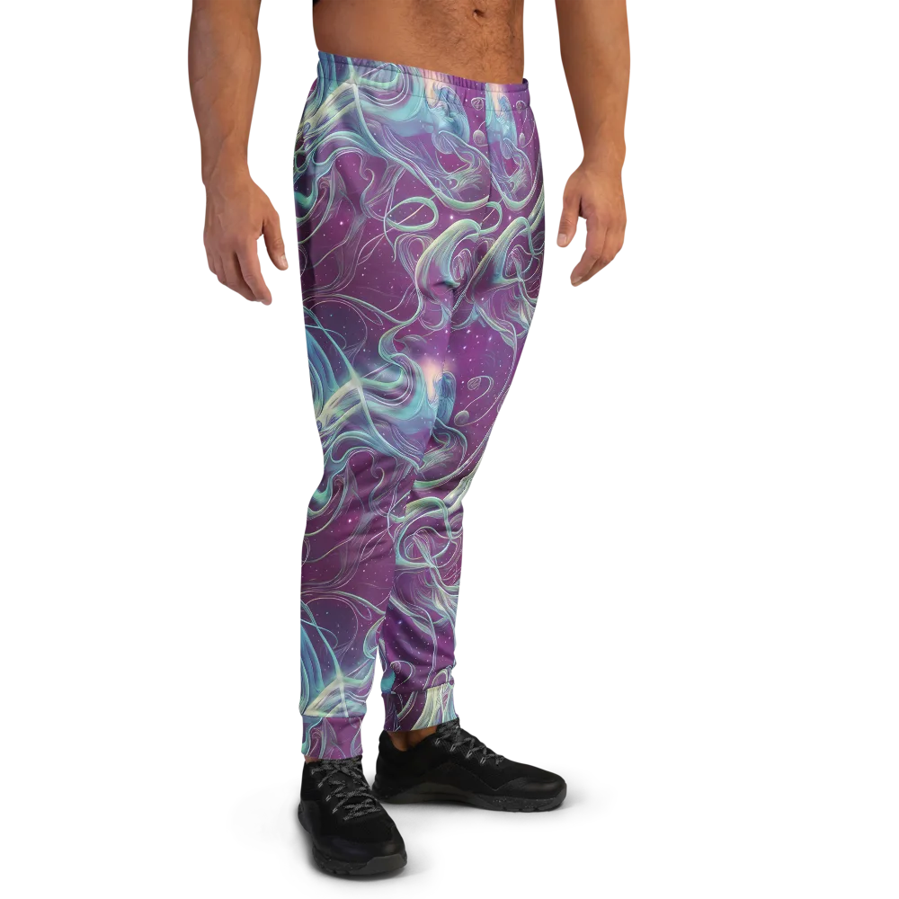 Morgan's Whirl on Men's Joggers — Right