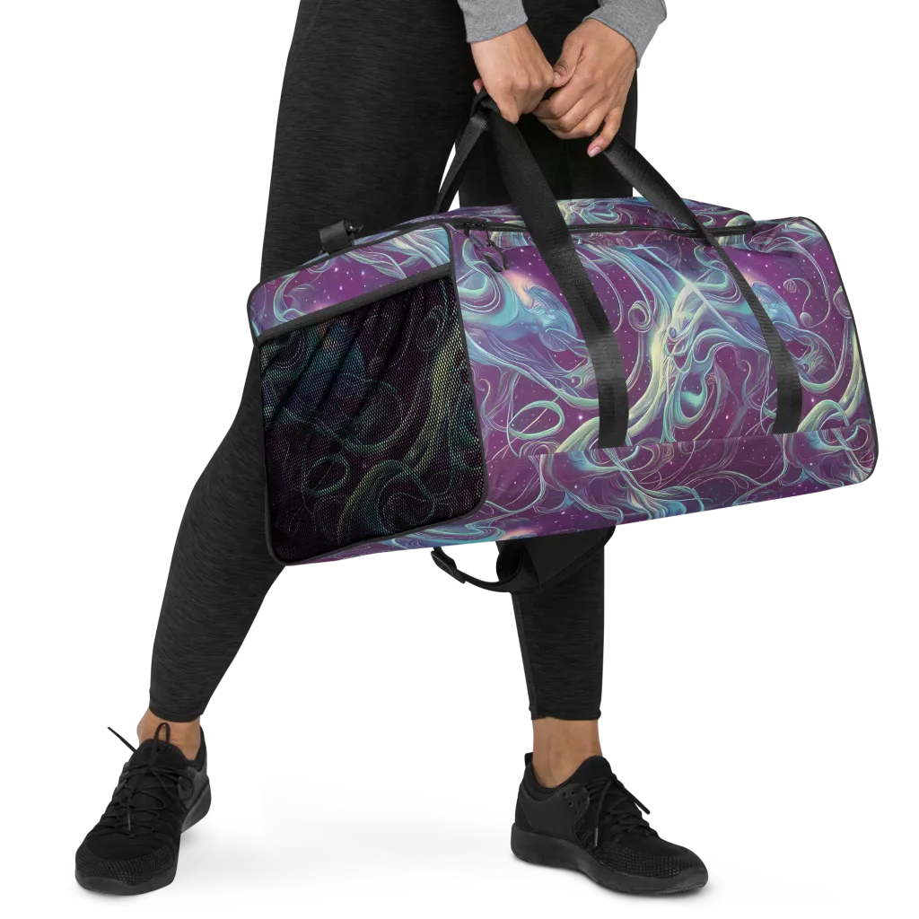 Morgan's Whirl on Duffle Bag — Right Front