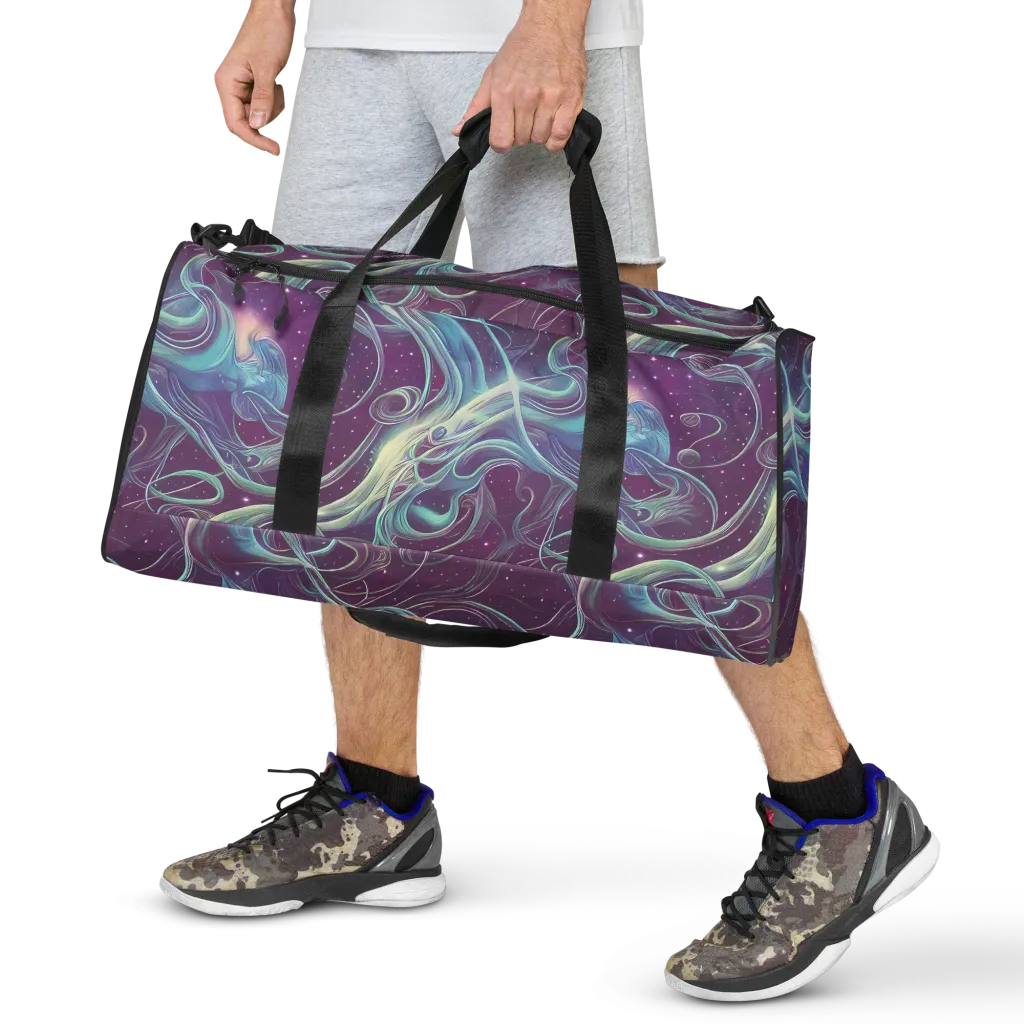 Morgan's Whirl on Duffle Bag — Front