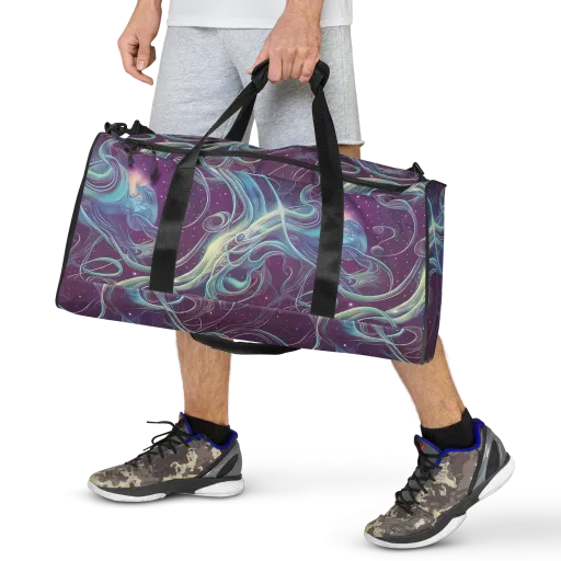 Morgan's Whirl on a Duffle Bag
