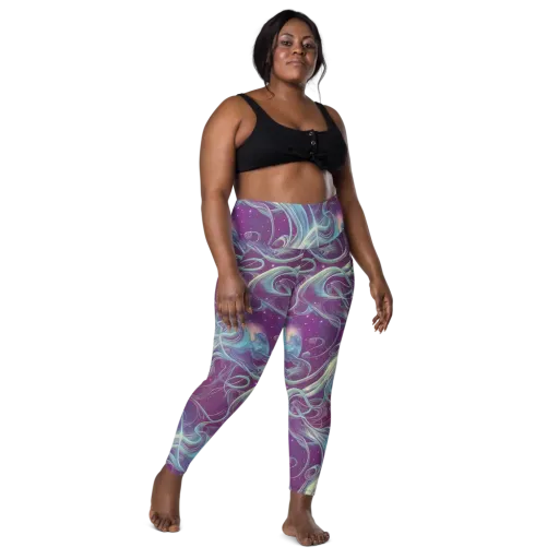 Morgan's Whirl on a Leggings with Pockets