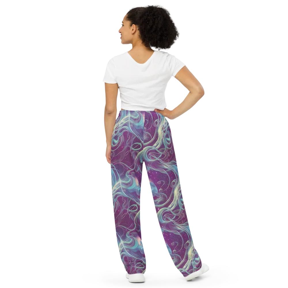 Morgan's Whirl on Wide-Leg Pants — Back
