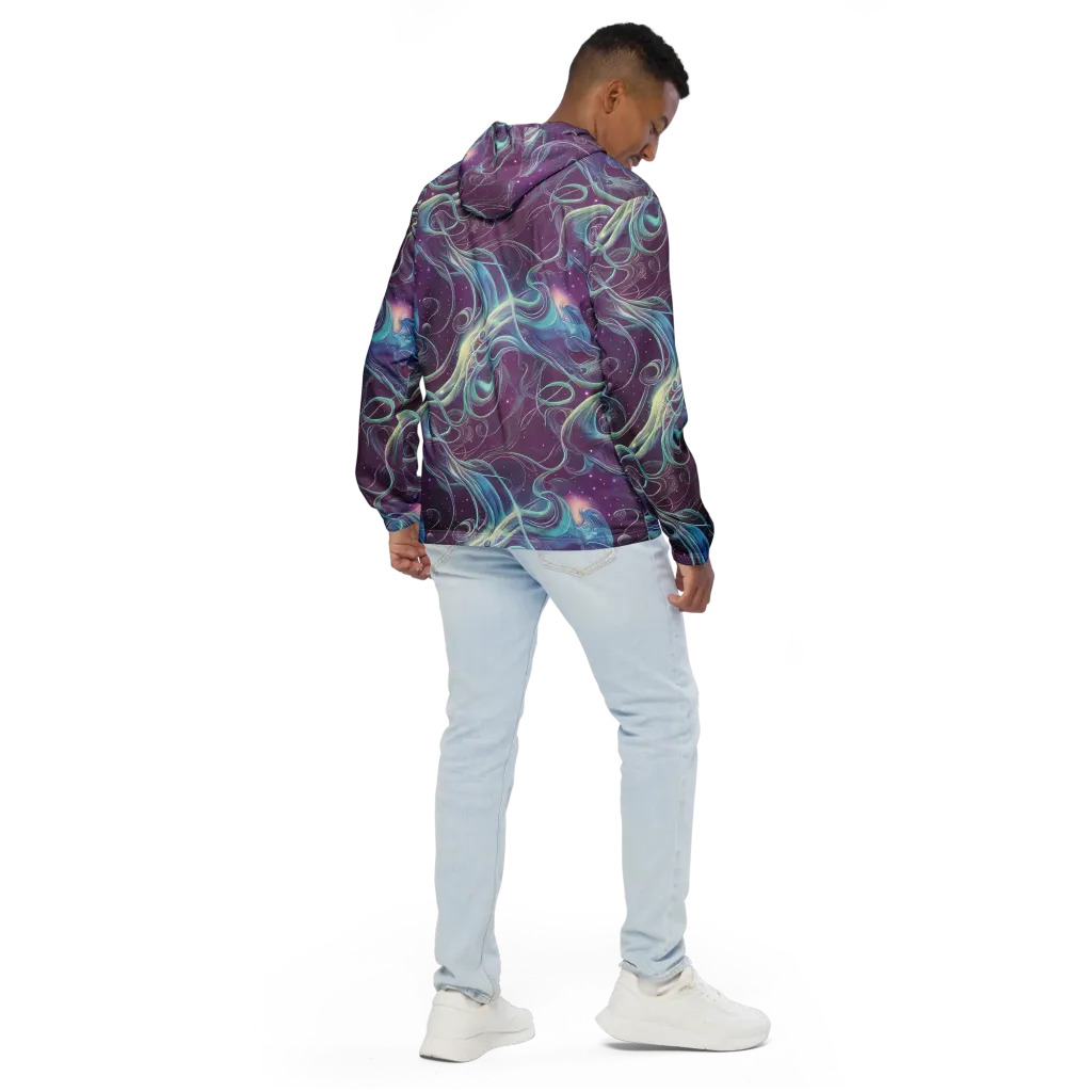 Morgan's Whirl on Men's Windbreaker — Back