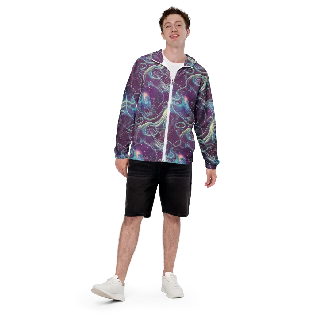 Morgan's Whirl on Men's Windbreaker — Front
