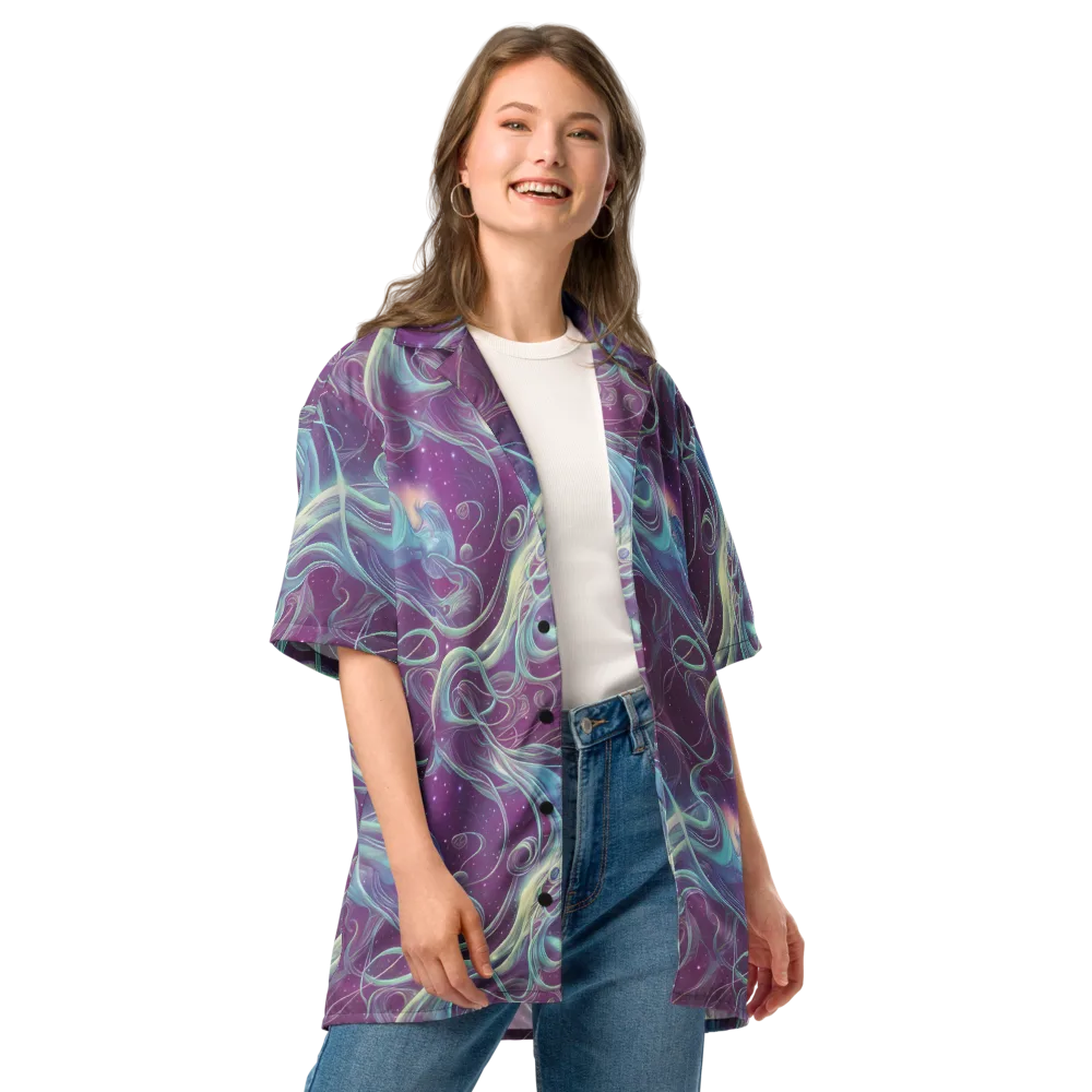 Morgan's Whirl on Button Shirt — Front